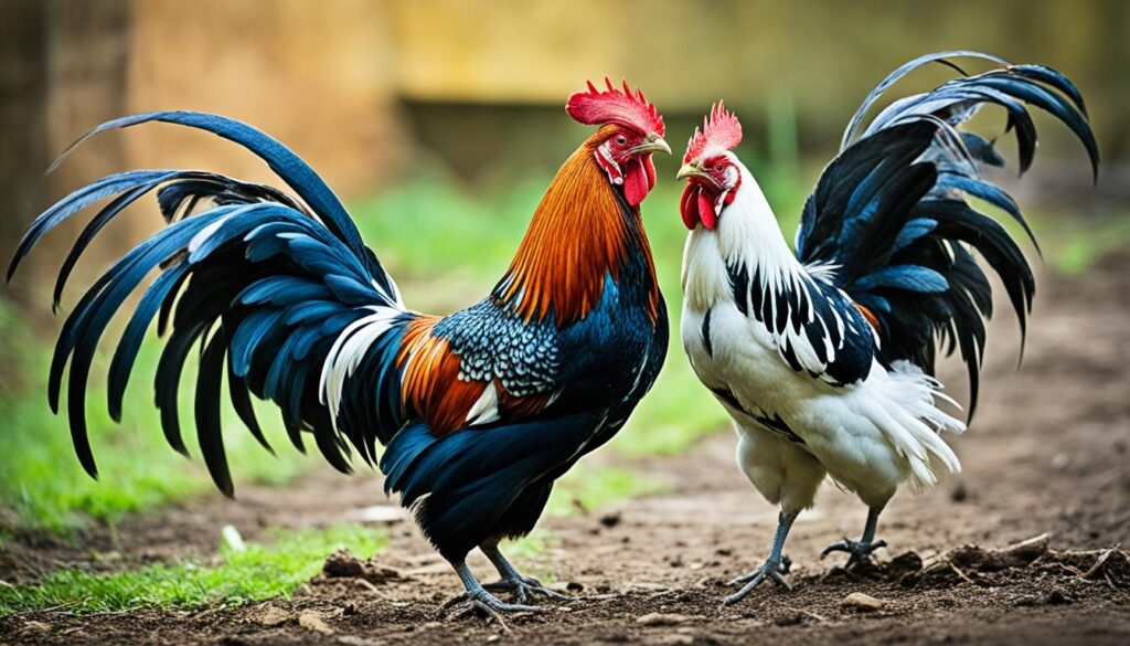 Teknik bertarung ayam